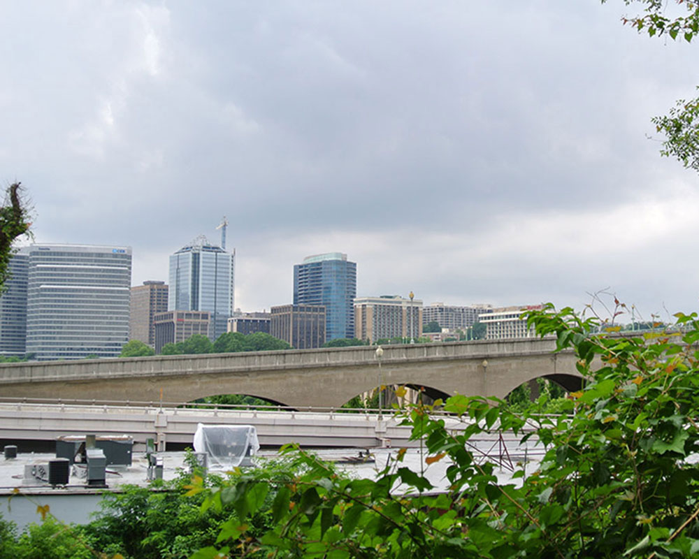 The D.C. Skyline from Georegetown