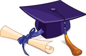 Graduation Cap and Textbooks