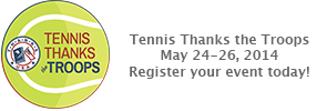 Announcement for the ThanksUSA Annual Pro Am Tennis Tournament